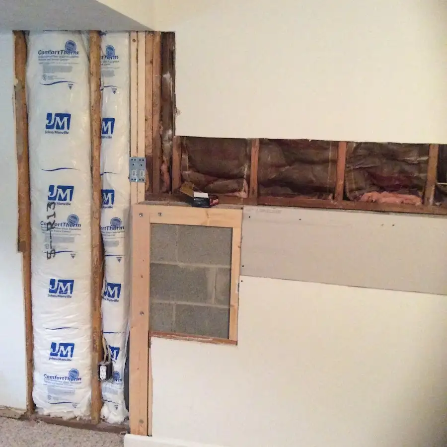 Wall insulation replacement during Structural Drying in Nebraska City